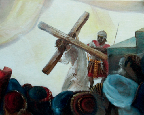 Station 2 du Chemin de Croix Station 2 du Chemin de Croix