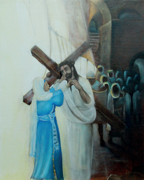 Station 4 du Chemin de Croix Station 4 du Chemin de Croix