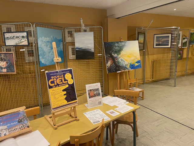 L'exposition des Artistes du quartier La Fontaine 2024