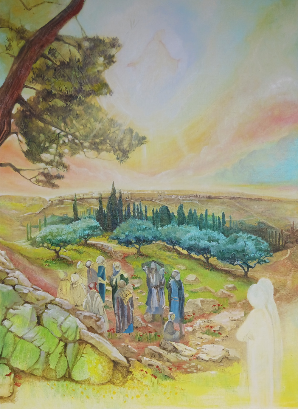 Atelier (22/07/24) : Ascension de J&eacute;sus (Actes 1, 1 - 12)