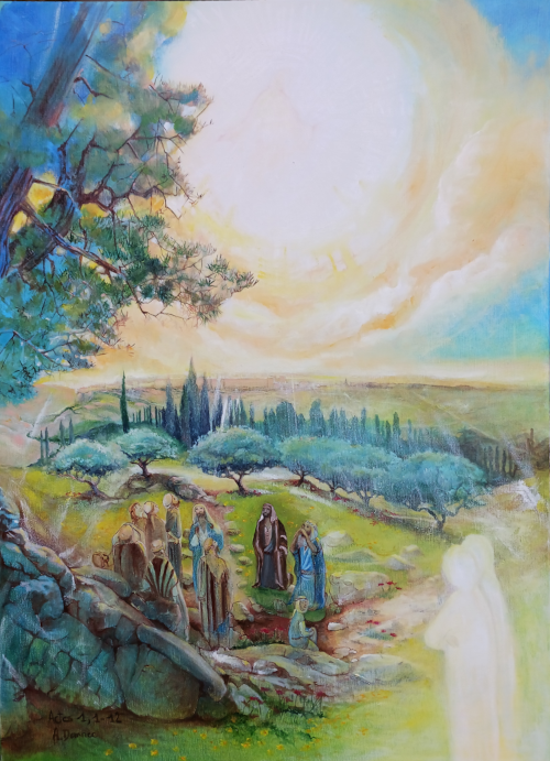 Ascension de Jésus, tableau en vente