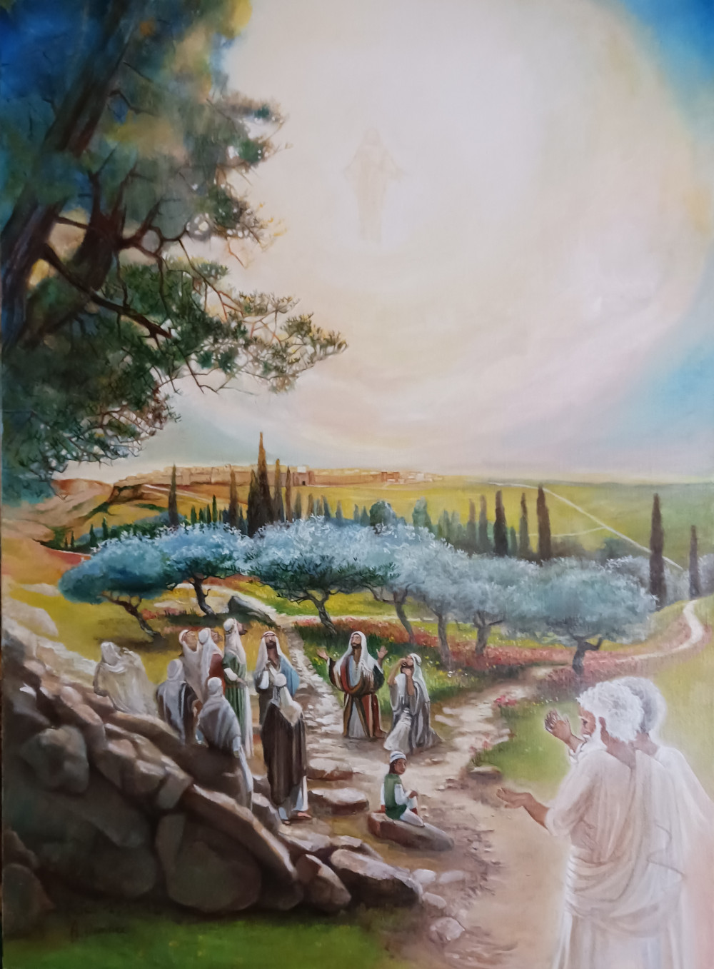 Atelier (19/07/24) : Ascension de J&eacute;sus (Actes 1, 1 - 12)