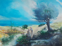 Alexandra Domnec, artiste peintre biblique