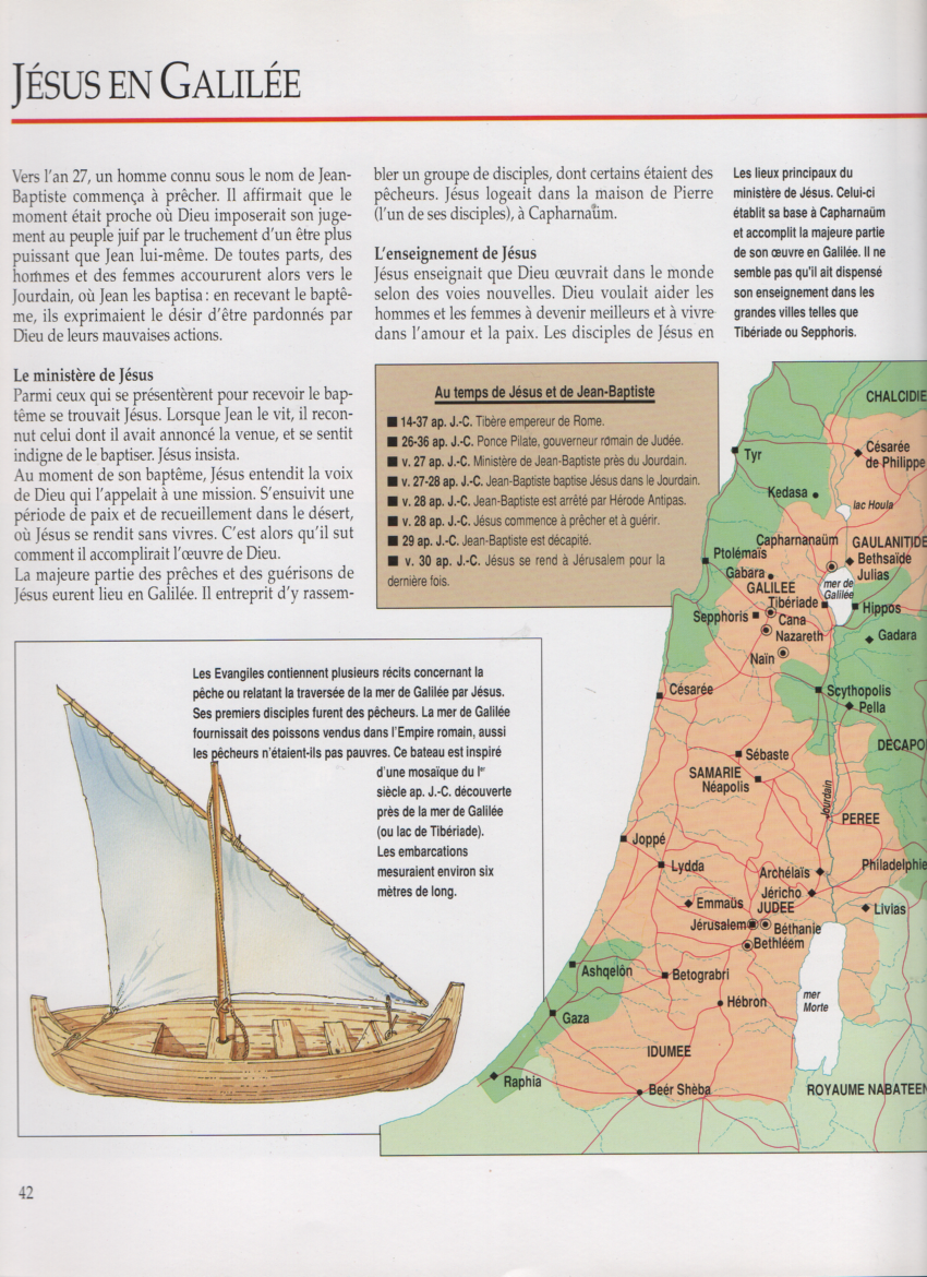 Les Pays de la Bible - Atlas historique