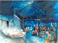 Alexandra Domnec, artiste peintre biblique