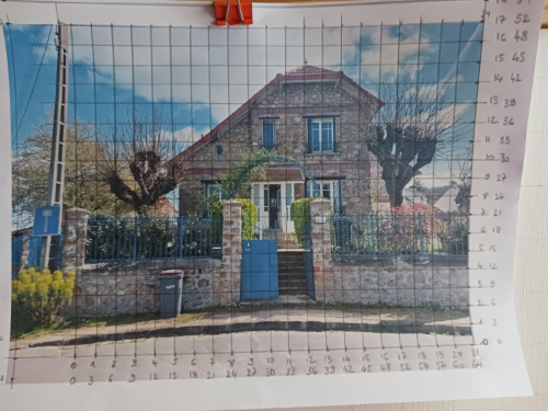 technique de la mise au carreau