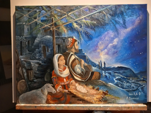 Cr&egrave;che de No&euml;l (Luc 2, 1-8) - S&eacute;ance 7