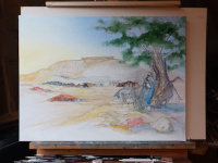 Atelier (20/02/25) : Fuite en Egypte (Mt 2, 13-15), halte au Tel Nitzana