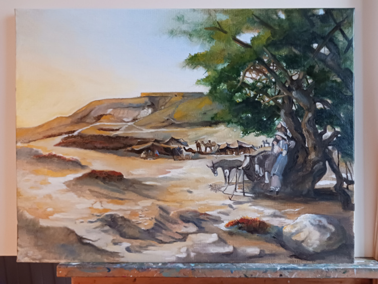 Fuite en Egypte (Matthieu 2, 13-15)