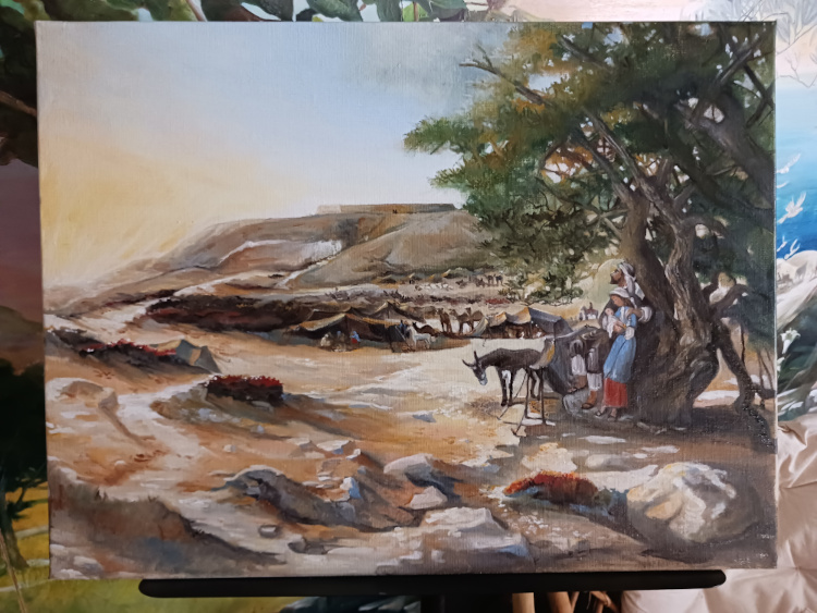 Fuite en Egypte (Matthieu 2, 13-15)