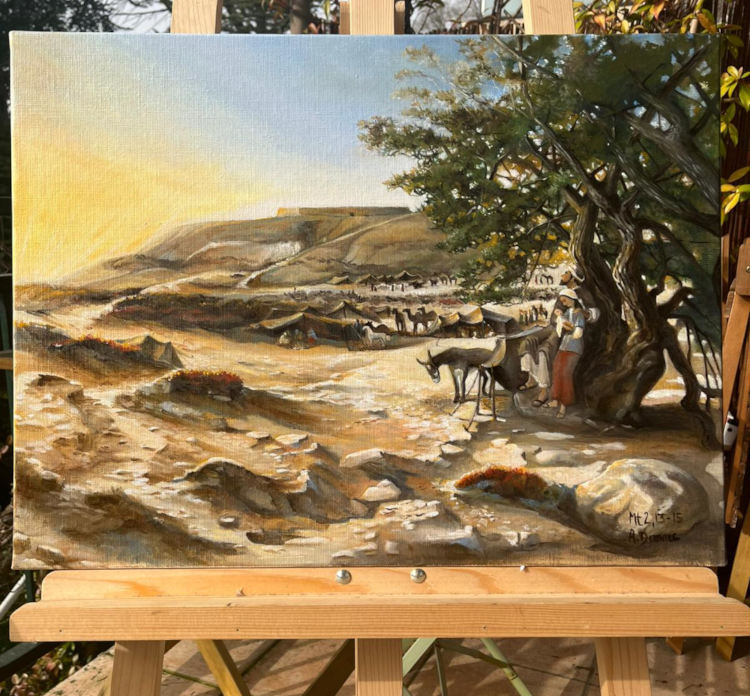 Fuite en Egypte (Matthieu 2, 13-15)