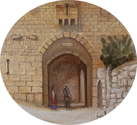 Porte aux Lions, porte Benjamin, porte Saint-Etienne coud&eacute; en forme de L